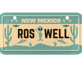 Alien Spaceship Novelty Card – Roswell UFO – Arizona State Leon – Sci-Fi Collectible