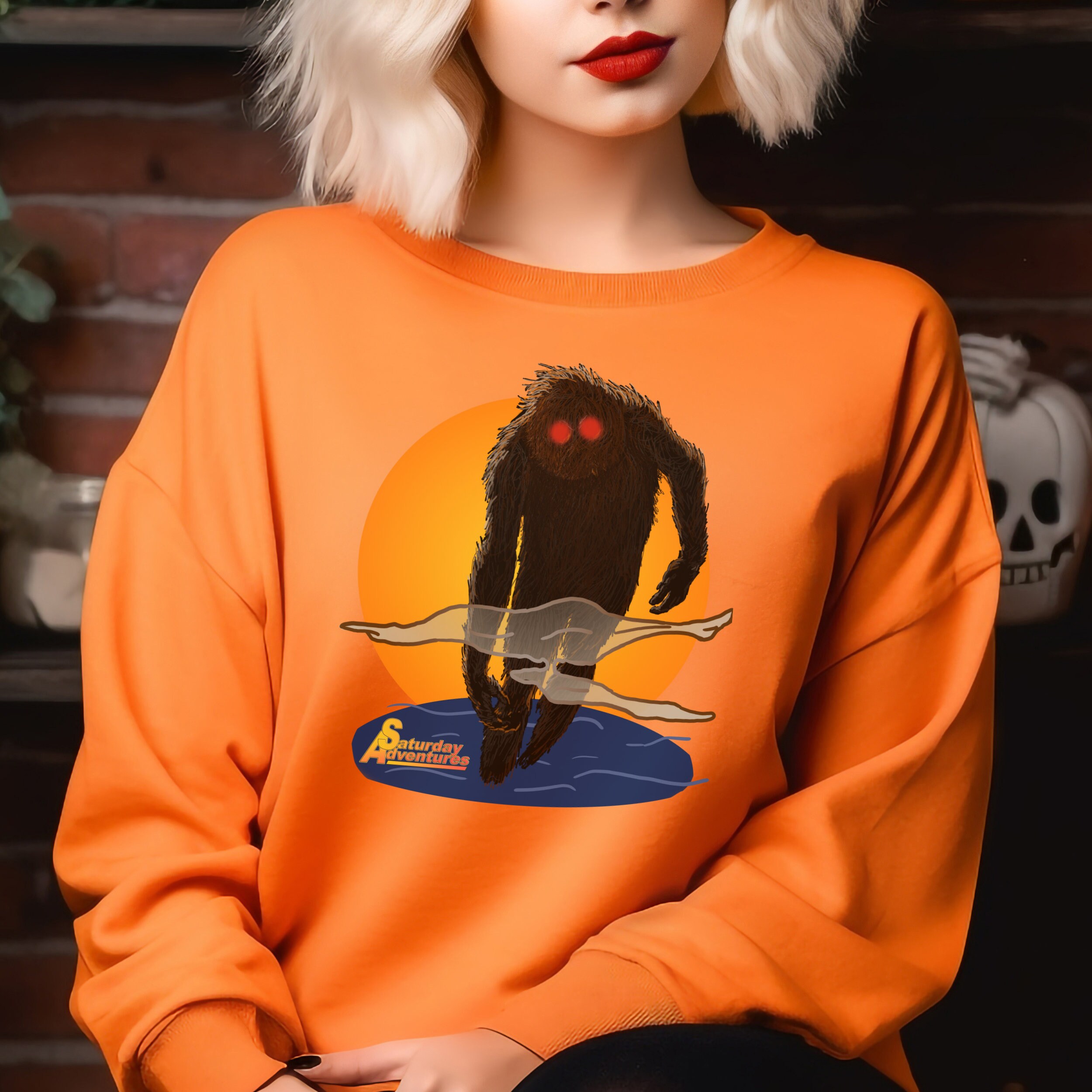 Swamp Monster With Glowing Eyes | Bigfoot, Sasquatch, Yeti, Skunk Ape ...
