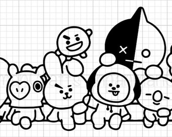 Bt21 Etsy