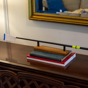 Custom Rowing Oar Model – 1:6 Scale – Personalized Blade Design – Crew Gift, Coach Gift, Rower Keepsake