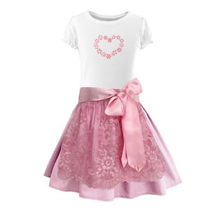 Girls&#39; Dirndl &quot;Princess&quot; pink
