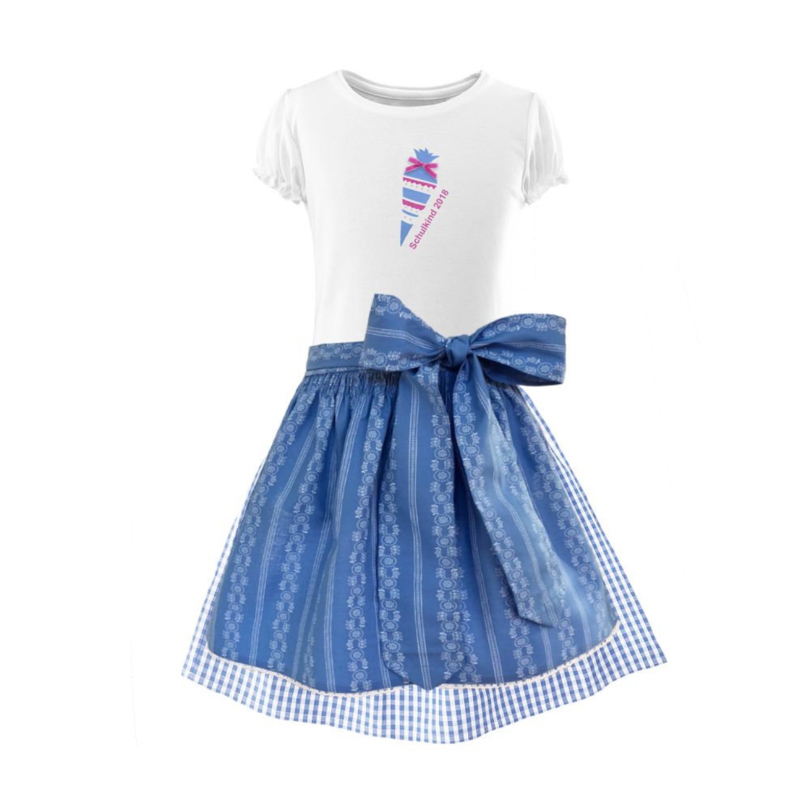 light blue dirndl