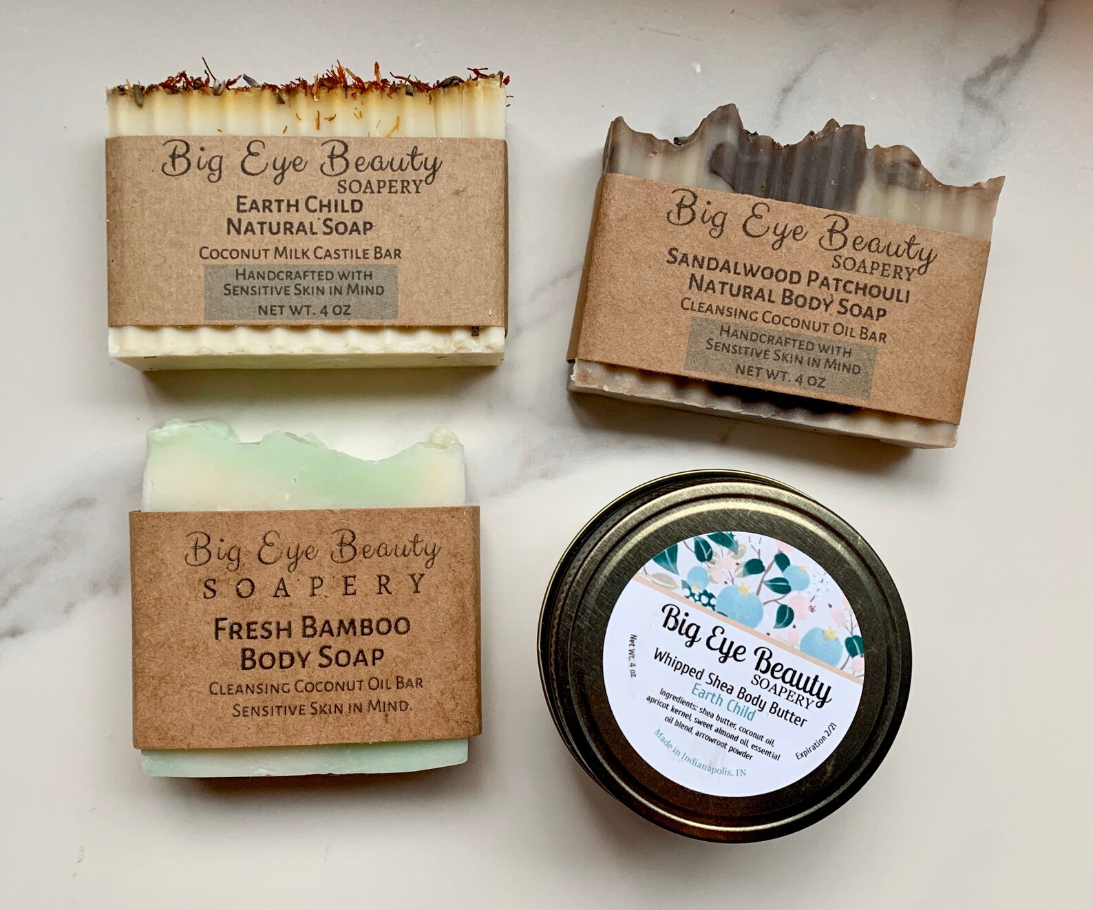 Handmade Soap & Body Butter Gift Set 3 Soaps and Etsy