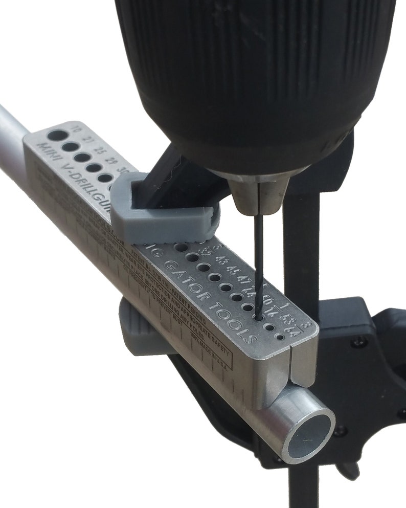 Drill Bit Guide MINI Vdrillguide® 21 Holes Drilling Etsy