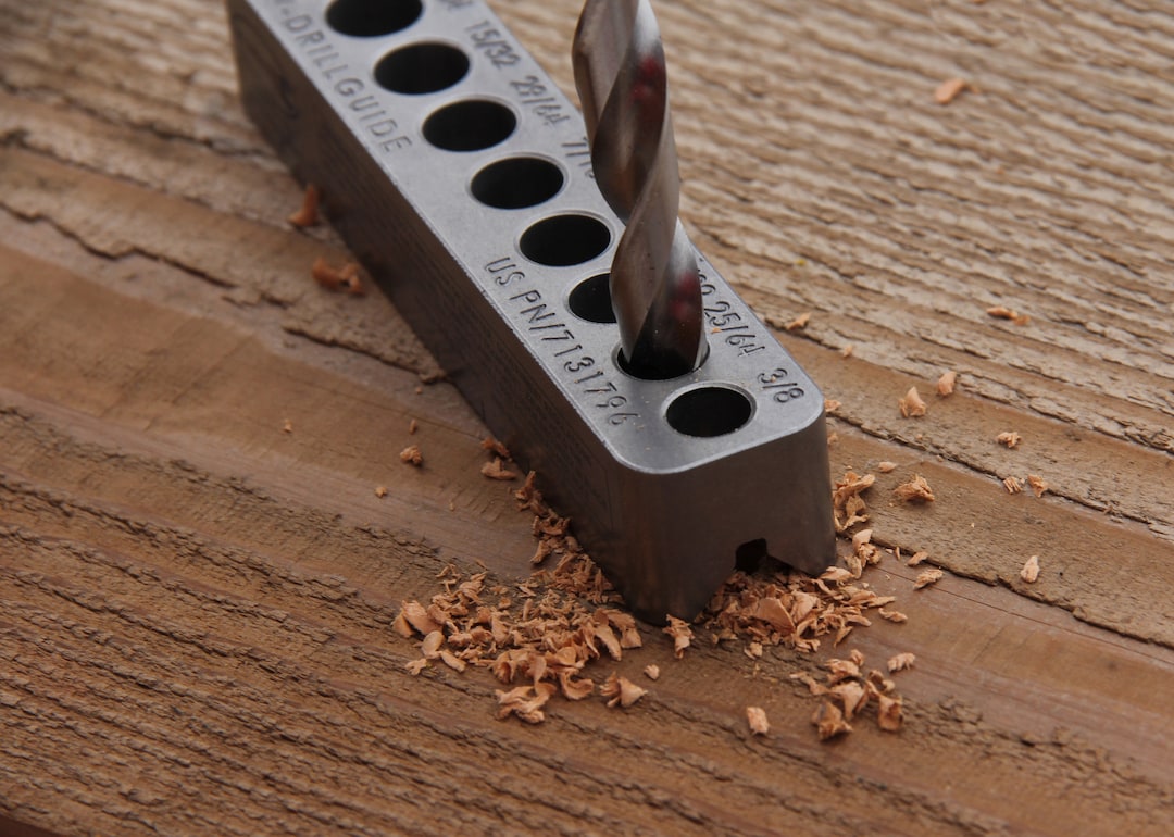 Drill Bit Guide 3/8 1/2 Standard Vdrillguide 9 Holes Drilling