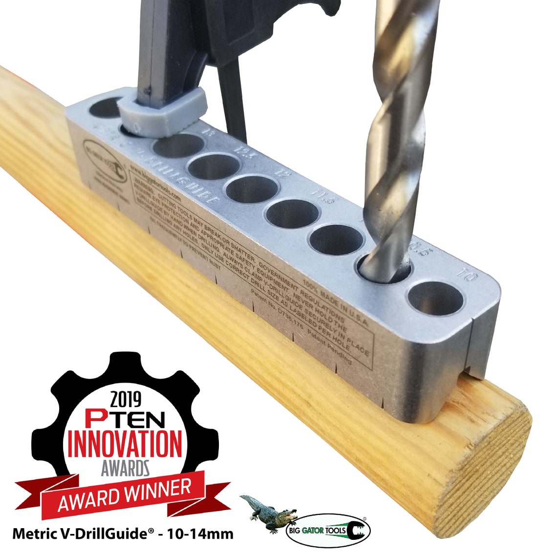 The Ultimate Big Gator Set 5 Drill Bit Guides 4 Tap Guides Etsy