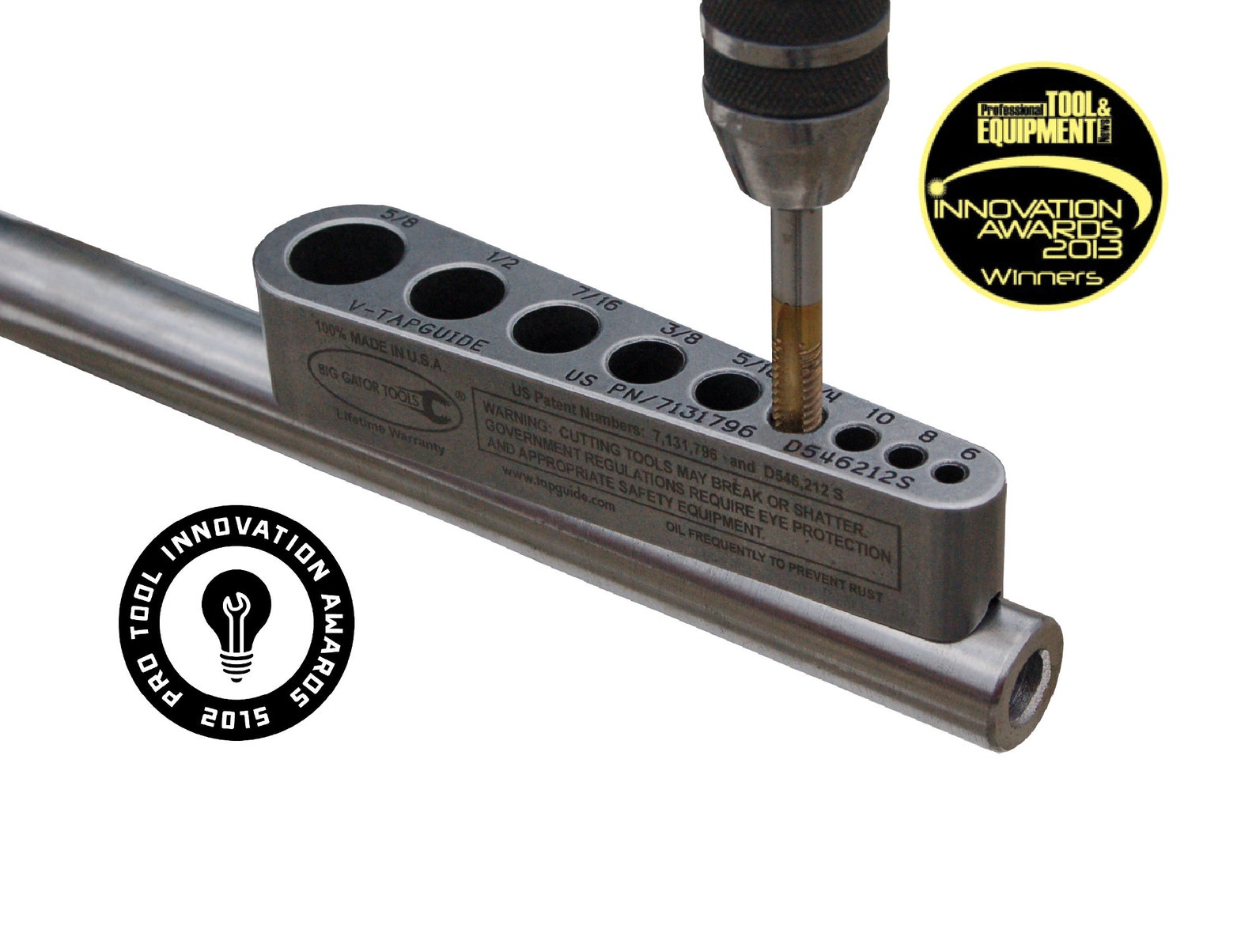 The Ultimate Big Gator Set 5 Drill Bit Guides 4 Tap Guides Etsy