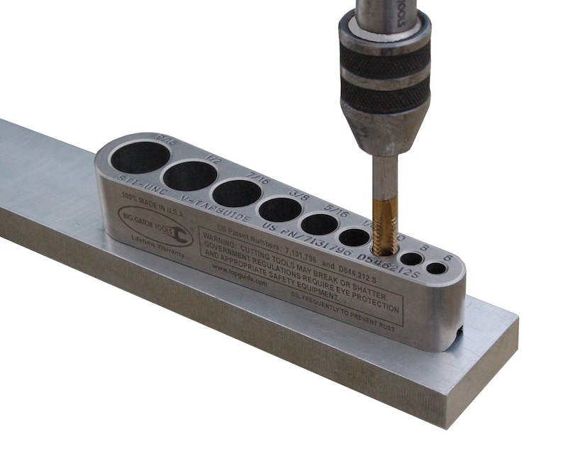 The Complete Metric Set Drill & Tap Guides Big Gator Tools Line Metric