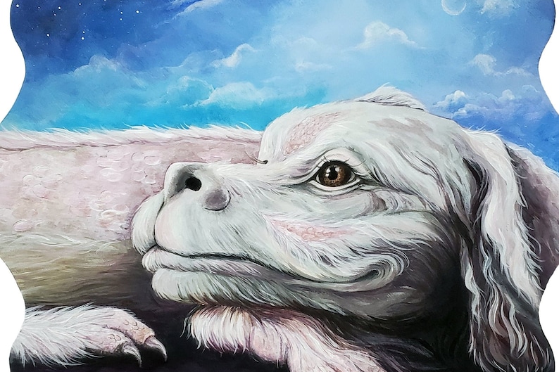 Fanart Falkor Neverending Story Fine Art Print