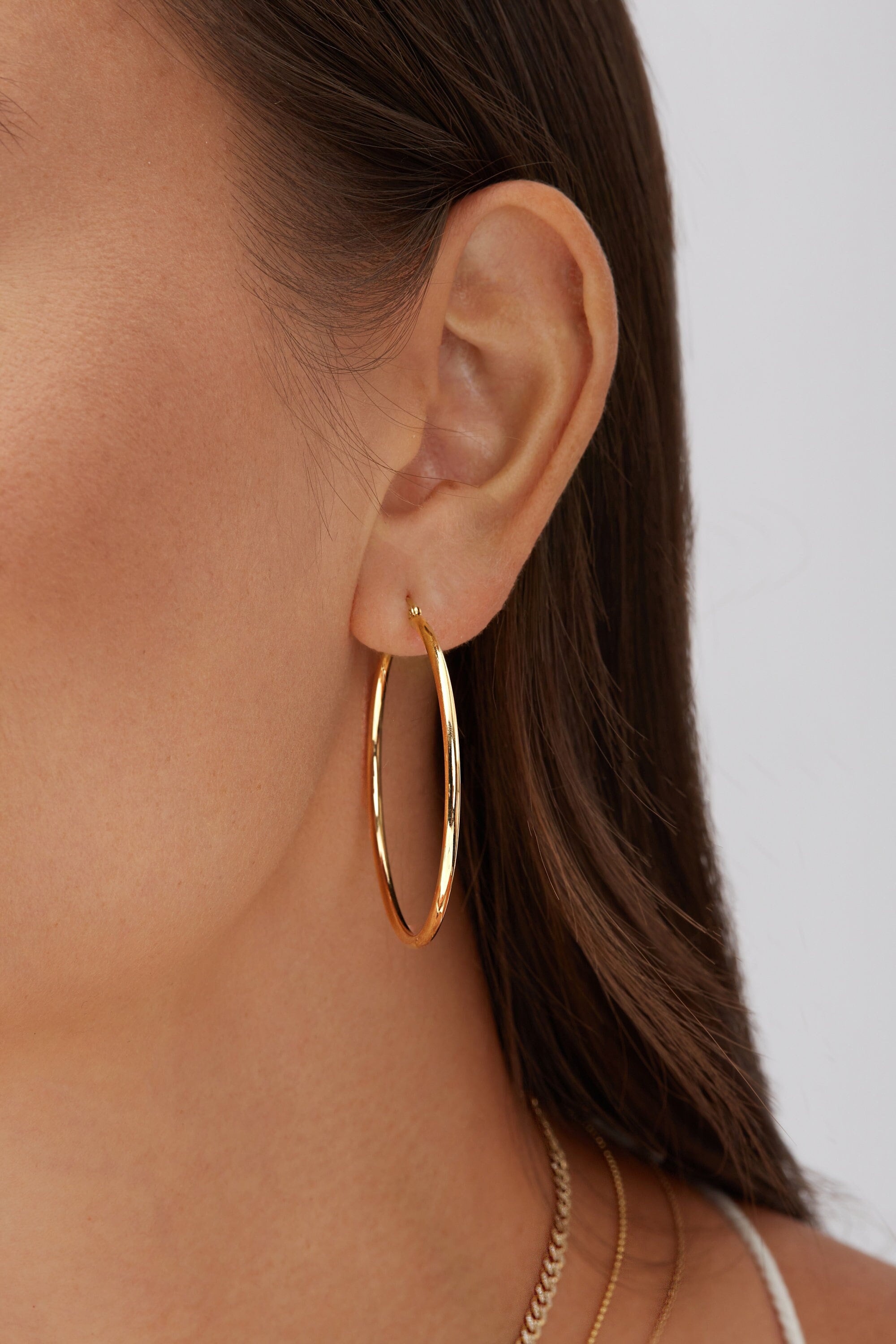 BLUSH Creolen 14 Karat Gelbgold - Jetzt Günstig Kaufen