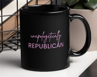 Sans excuse républicaine, femmes républicaines, femmes conservatrices, cadeau pour conservateur, tasse républicaine, cadeau républicain, tasse fière patriote