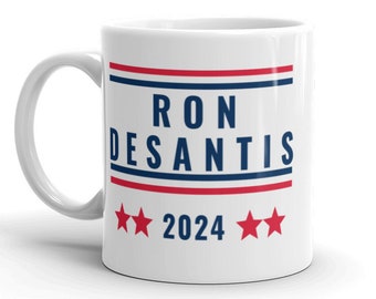 Ron Desantis 2024, Governador Desantis, Desantis para Presidente, Republicano 2024, Caneca Desantis, Governador da Flórida, Eleição 2024, Eleição do Partido Republicano