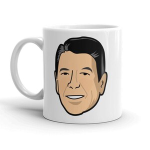 Ronald Reagan, Ronald Reagan Picture, Ronald Reagan Mug, Conservative Mug, Reagan Gift, Reagan, Unique Mug, Ronald Reagan Photo, Reagan Pic