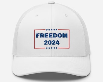 Freedom 2024 Hat, Anti-Biden Hat, Libertarian Hat, Freedom Hat, Anti-Tyranny, Trump Hat, Desantis Hat, Republican Hat, Conservative Hat,