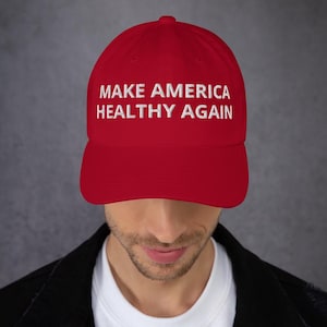 Trump Kennedy 2024, RFK Jr Dad Hat, MAHA Hat, Make America Healthy Again, Trump and Kennedy Make America Healthy, RFK Jr Hat, Anti Democrat