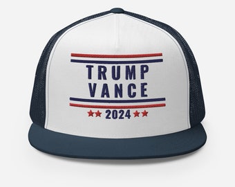 Casquette Snapback 2024 Trump and Vance, MAGA Snapback, Make America Great Again, Trump for President 2024, Vice President J.D. Vance, Trump Snap