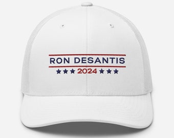 Ron Desantis 2024, Anti Biden, Chapeau Desantis, Chapeau Anti-Biden, Chapeau Républicain 2024, Save America, Let’s Go Brandon, Chapeau Conservateur, Desantis