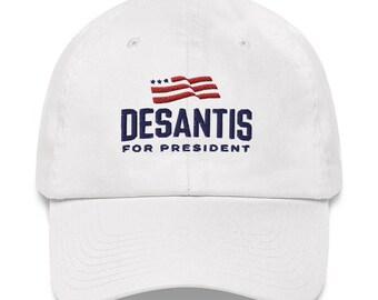 Ron DeSantis para Presidente, DeSantis Presidente 2024, Ron DeSantis GOP '24, Chapéu Republicano 2024, Chapéu para Republicanos, Chapéu Ron DeSantis, 2024