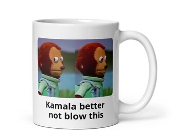 Mug Kamala drôle, Mug Harris anti Kamala, Mug anti-démocrate drôle, cadeau bâillon Harris 2024, Mug anti-démocrate, Harris Sucks, Democrats Suck