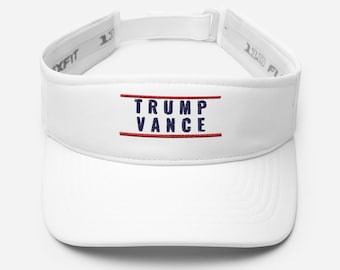 Chapéu com viseira Trump e Vance 2024, chapéu com viseira MAGA, chapéu Make America Great Again, Trump para presidente 2024, vice-presidente J.D. Vance, chapéu GOP