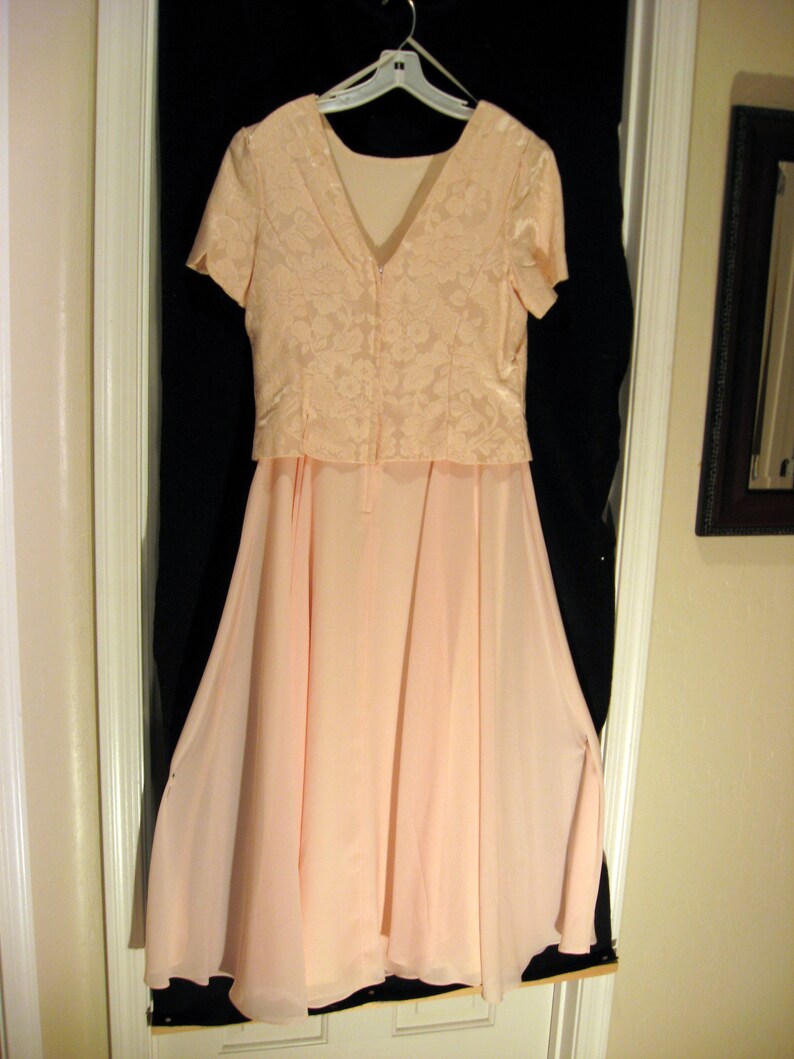 Vintage Pink Jessica McClintock Dress Size 12