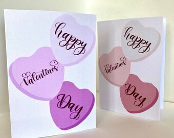 Sweetheart Candy Style Valentines' Day Card