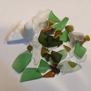 Tumbled Beach Glass / Sea Glass - Various Sizes
