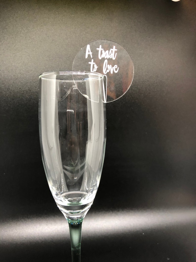 Custom Drink Marker engraved Drink Marker custom Acrylic Etsy Australia