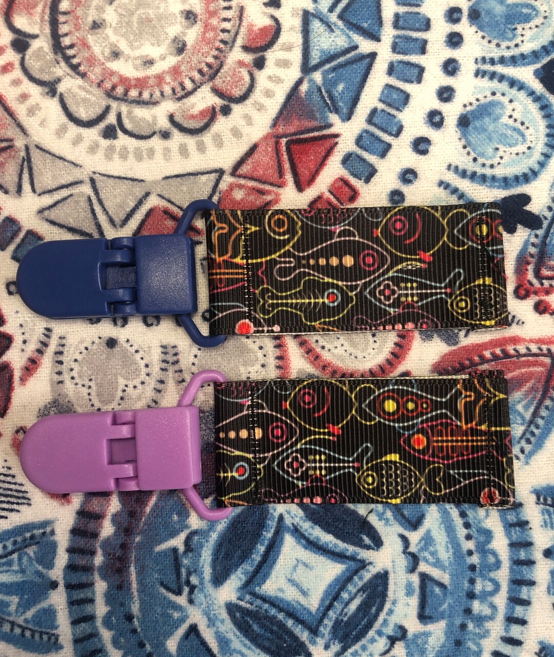 Neon Fish Feeding Tube Clip Tubie Clip Adult Clip Etsy