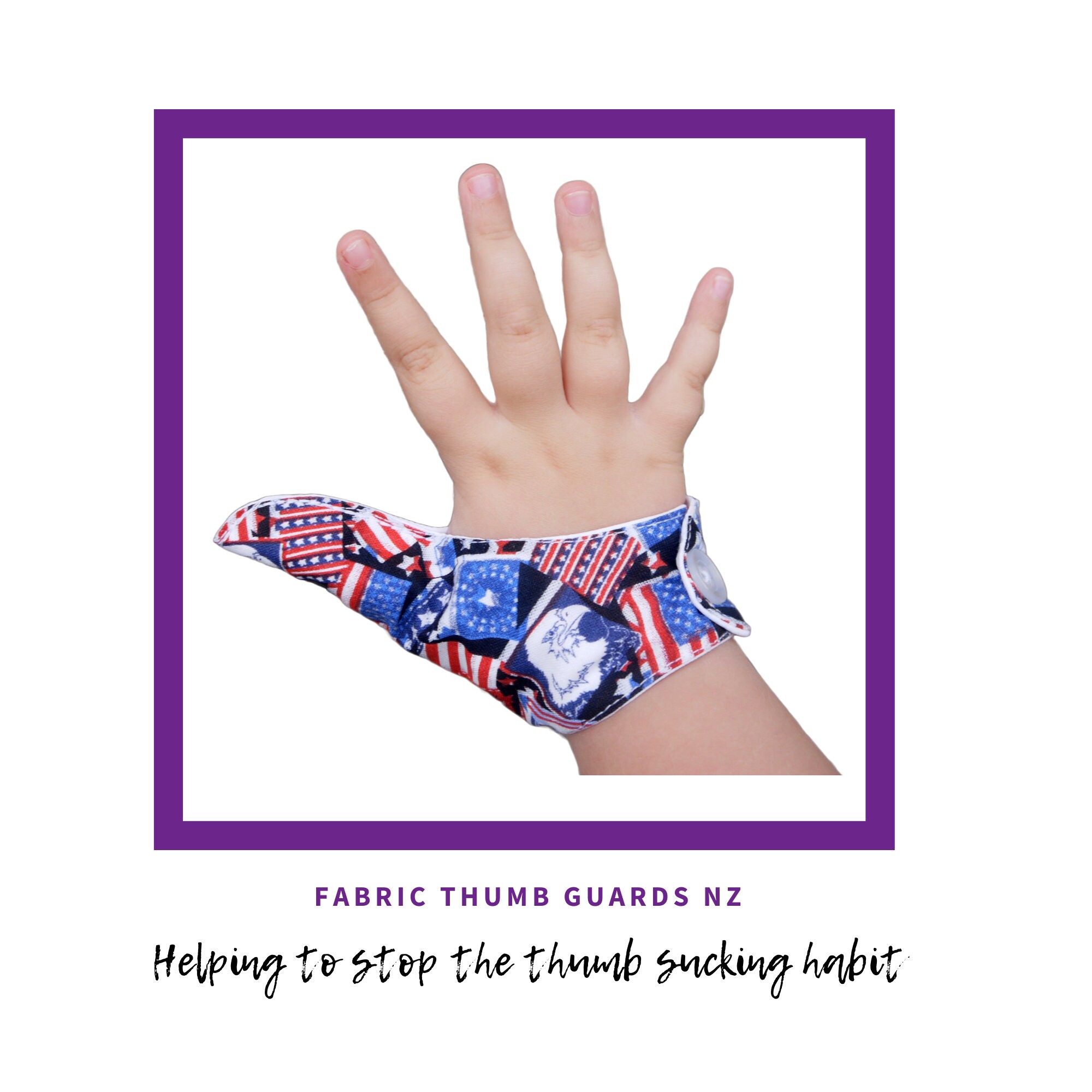 Thumb Guard. Single Thumb Guard. Thumb Sucking Habit. Flag Etsy