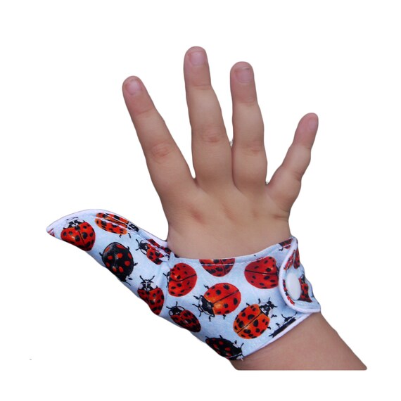 Thumb guard. Single thumb guard. Thumb sucking habit. Lady Etsy