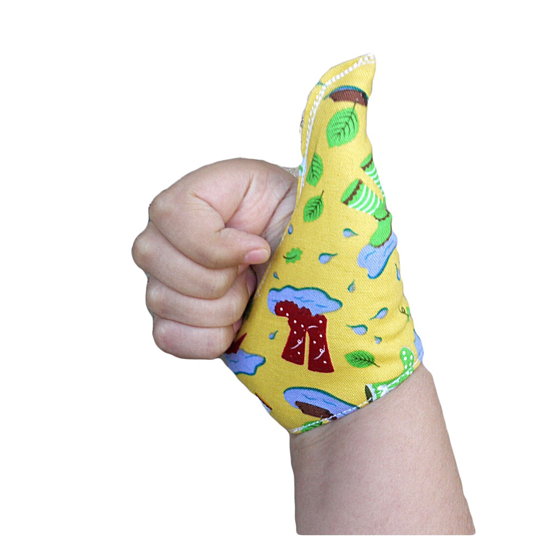 Thumb Guard. A Gumbootthemed Thumb Guard to Help Children to Etsy UK