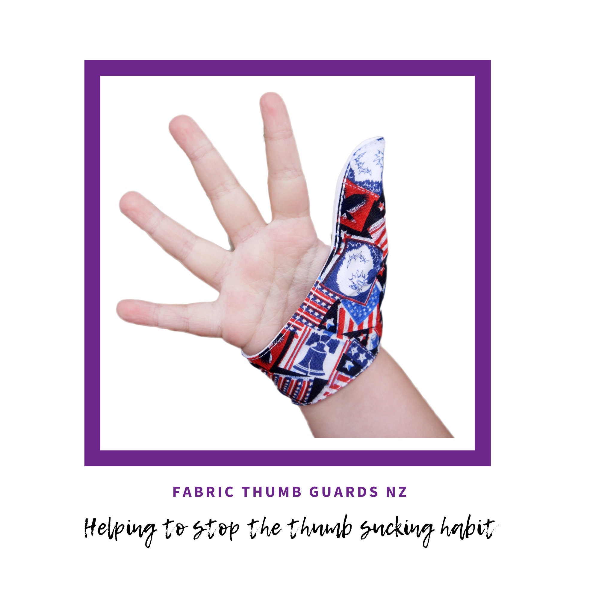 Thumb Guard. Single Thumb Guard. Thumb Sucking Habit. Flag Etsy