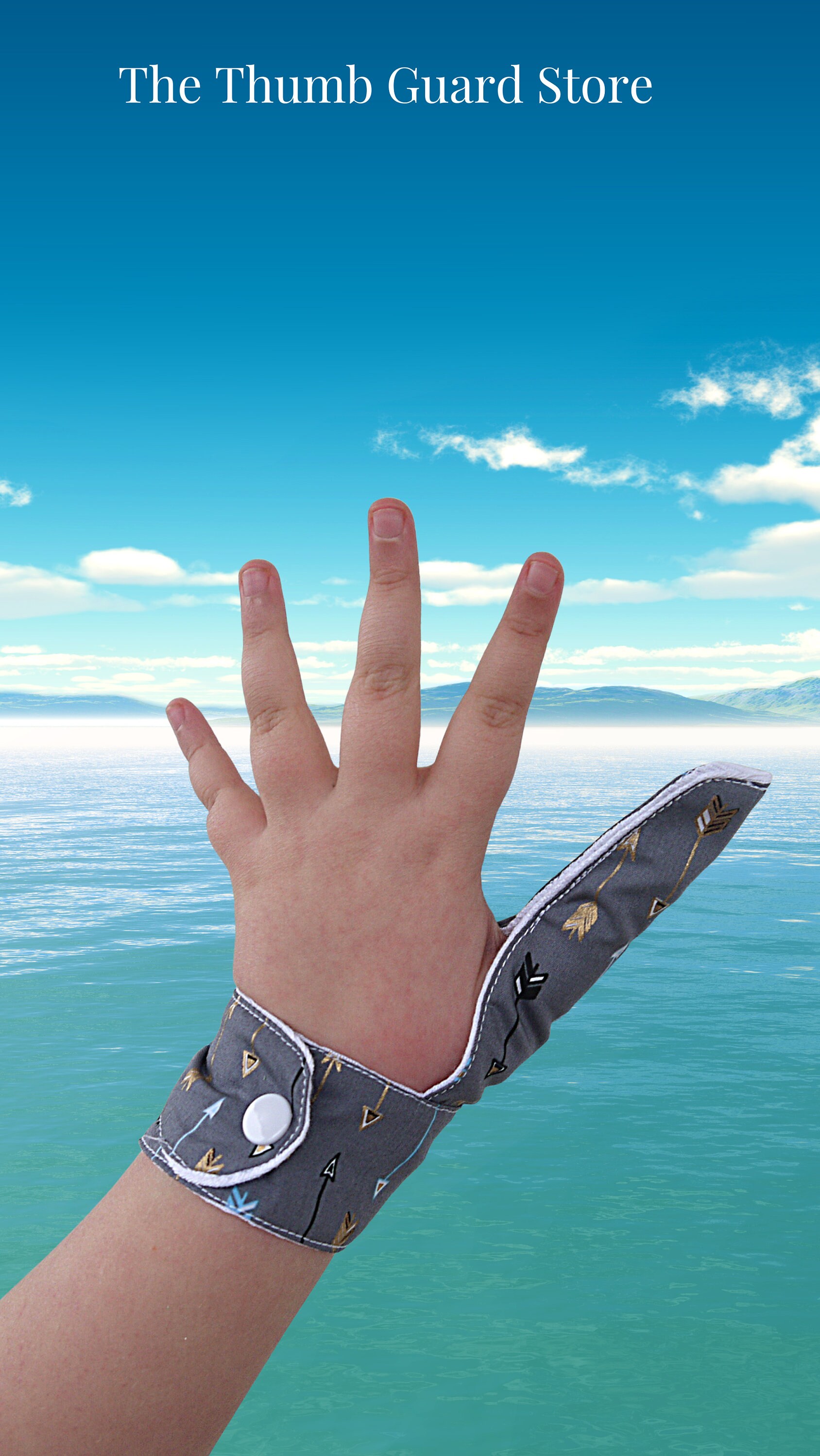 Thumb Guard Help Stop Thumb Sucking Fabric Glove. Cooler Etsy