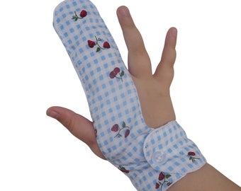 Soft and Breathable Finger Guards - Stop Your Child's Finger Sucking Today! May be pulled off by babies & toddlers