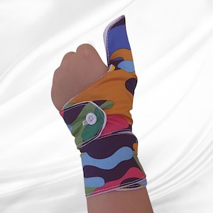 The Thumb guard specifically designed for younger children, with a second cuff to reduce easy removal. Stop thumb sucking habits.