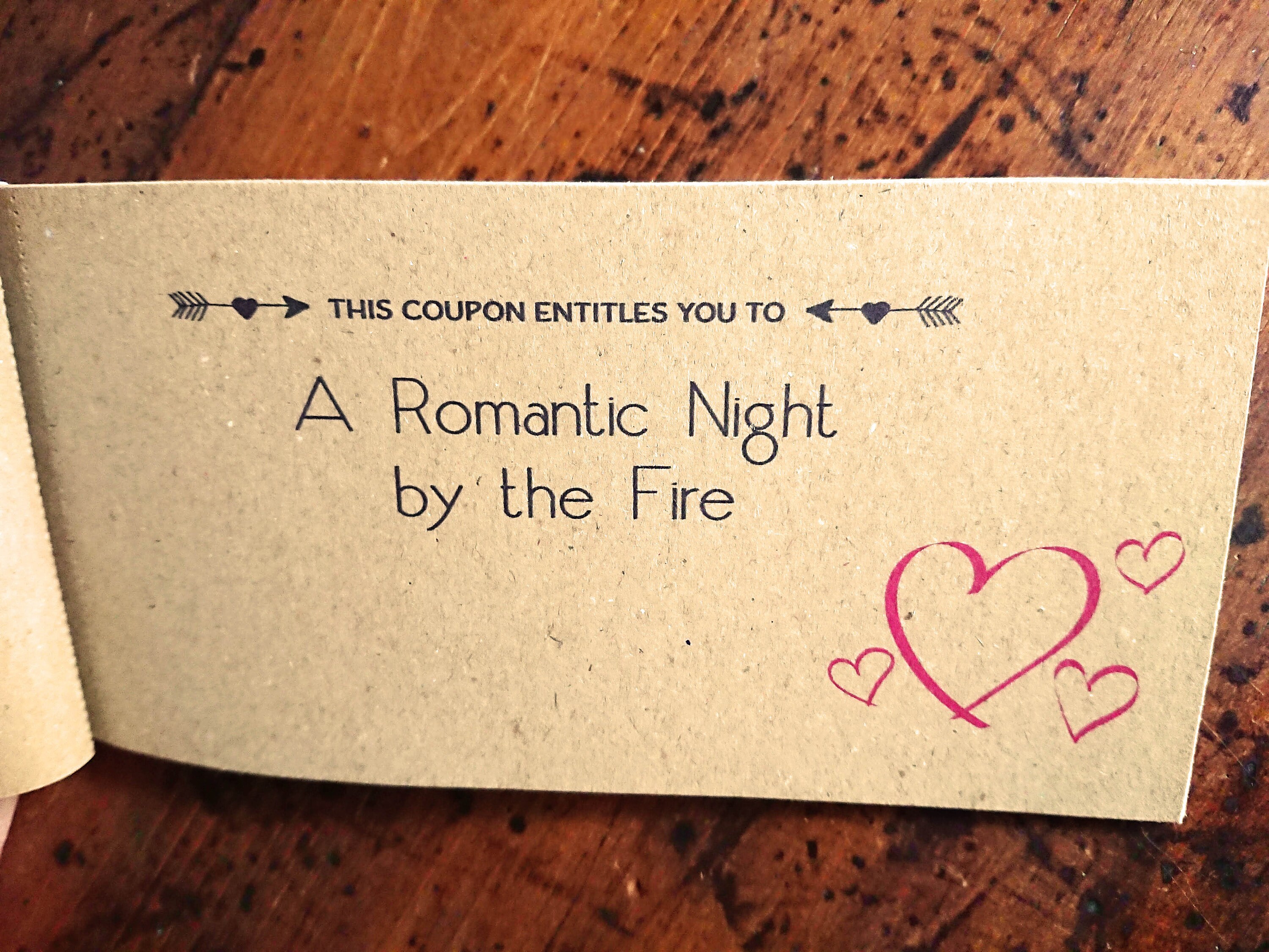 Handmade Coupon Book Personalised Coupons Custom Luxury Etsy