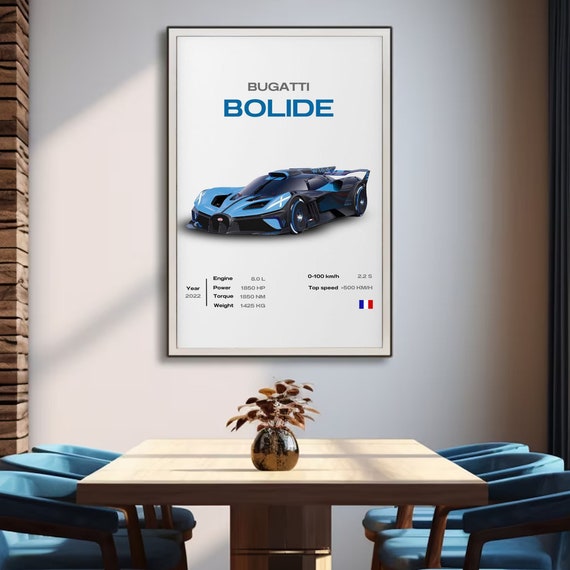 Bugatti - Bolide – WallPoster