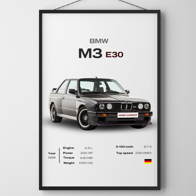 BMW M3 E30 1987 Tour de Corse Rally Winner