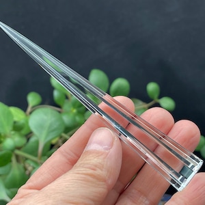 Clear Natural Quartz Crystal,6 sided,Disintegrator,Reiki Healing D101221