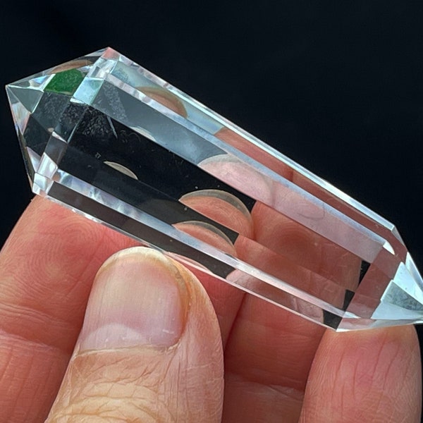 Quartz Crystal,12 Sided Vogel Style, Crystal Point, Reiki Healing Crystal, Energy E115523