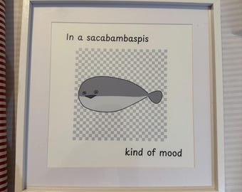 Art mural imprimable Sacabambaspis Meme | Poster drôle de poisson de Zazzle.be Liste d'envies Vous avez des idées ? Art animalier original | Téléchargement instantané | Décoration de chambre mème