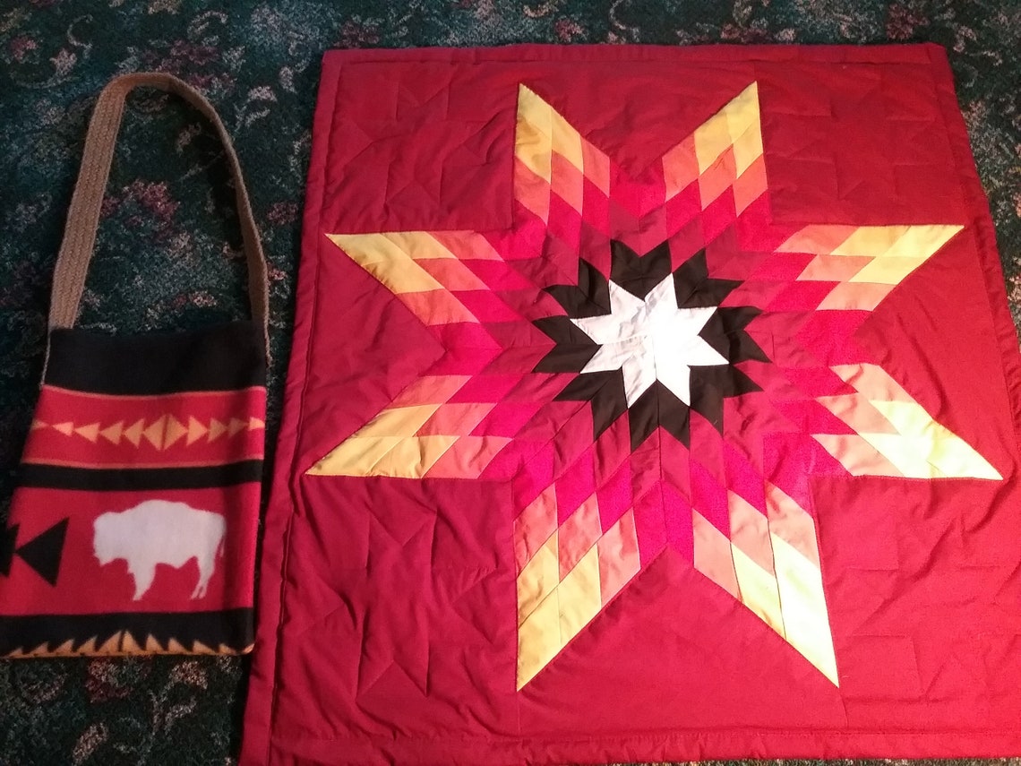 Printable Lakota Star Quilt Pattern