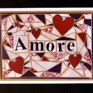 Amore: Love - Greeting Card