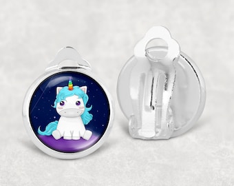 Nette Kinder Ohrringe Kinderohrclips Partei Weihnachts Mädchen Geschenk RSDE Nette Kinder Ohrringe Kinderohrclips Partei Weihnachts Mädchen Geschenk RSDE