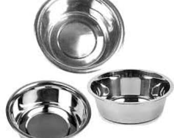 Additional Stainless Steel Feeder Bowls