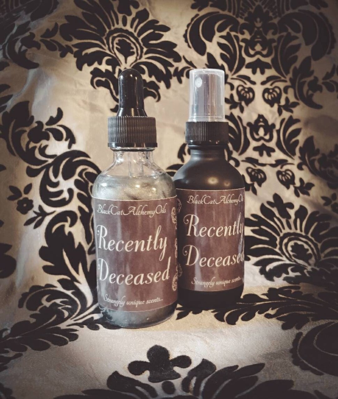 Recently Deceased Perfume Oil Goth Witchy Unique Spooky Dirty Funeral Flowers Churned Earth Soil