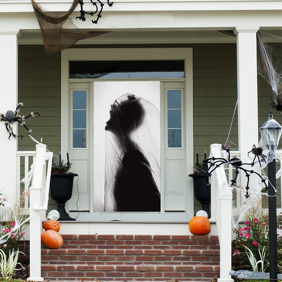 43 Best Halloween Door Decorations - DIY Front Door Covers and