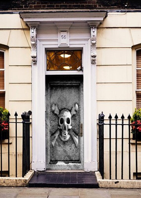 Stone Skull Crossbones Door Decoration Gasparilla Pirate Etsy