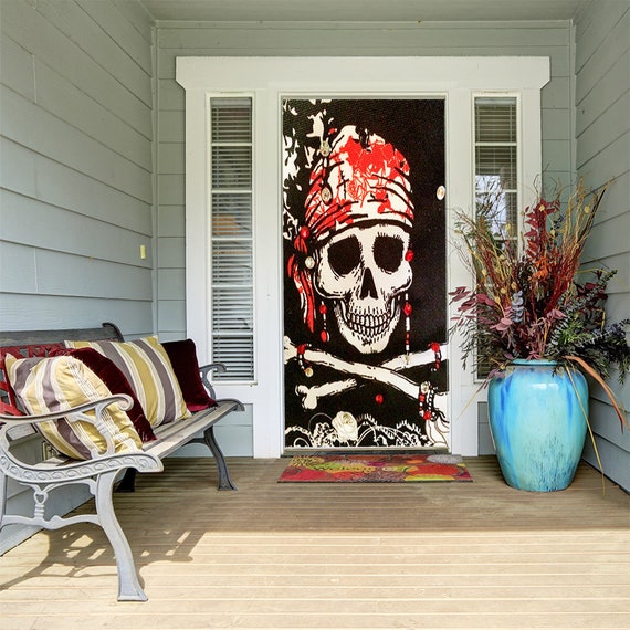 Bandana Pirate Door Cover Gasparilla, Pirate Decor, Pirate Door  Decorations, Pirate Door Cover, Gasparilla Pirate Decor -  Canada